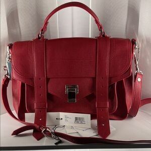 Red Proenza Schouler PS1 Medium Like New!